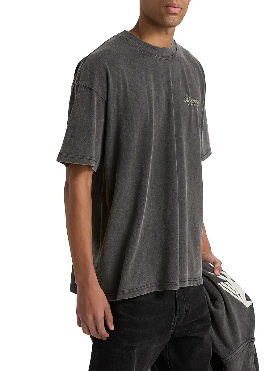 Represent Men's Owners Club Script T-Shirt - Vintage Grey | Thumbnail 4 Represent Men's Owners Club Script T-Shirt - Vintage Grey | Thumbnail 4