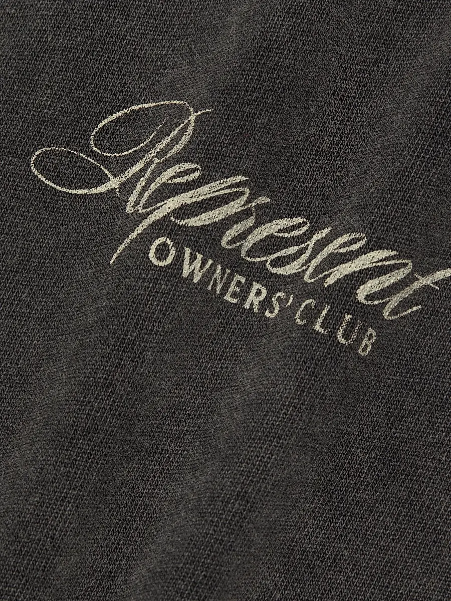 Represent Men's Owners Club Script T-Shirt - Vintage Grey | Thumbnail 7 Represent Men's Owners Club Script T-Shirt - Vintage Grey | Thumbnail 7