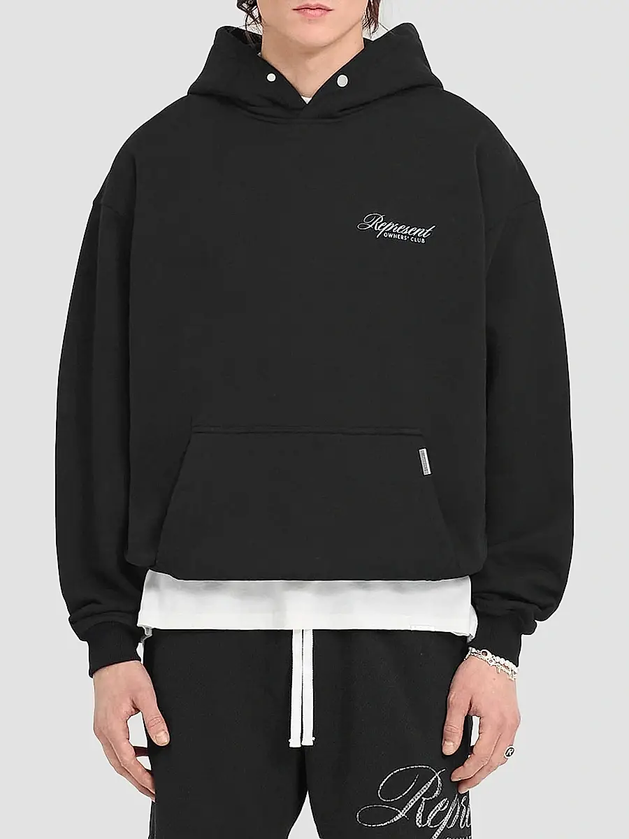 Represent Men's Owners Club Script Hoodie | Thumbnail 4