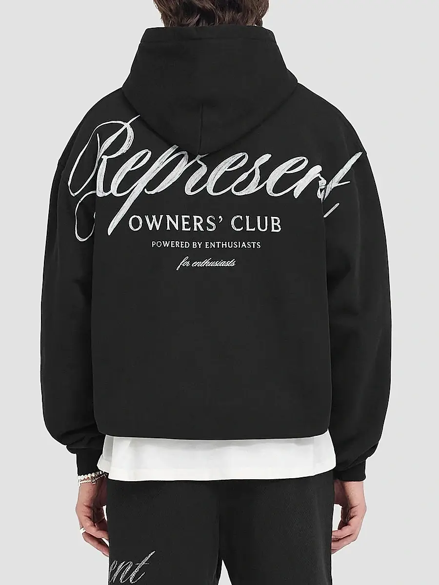 Represent Men's Owners Club Script Hoodie | Thumbnail 6
