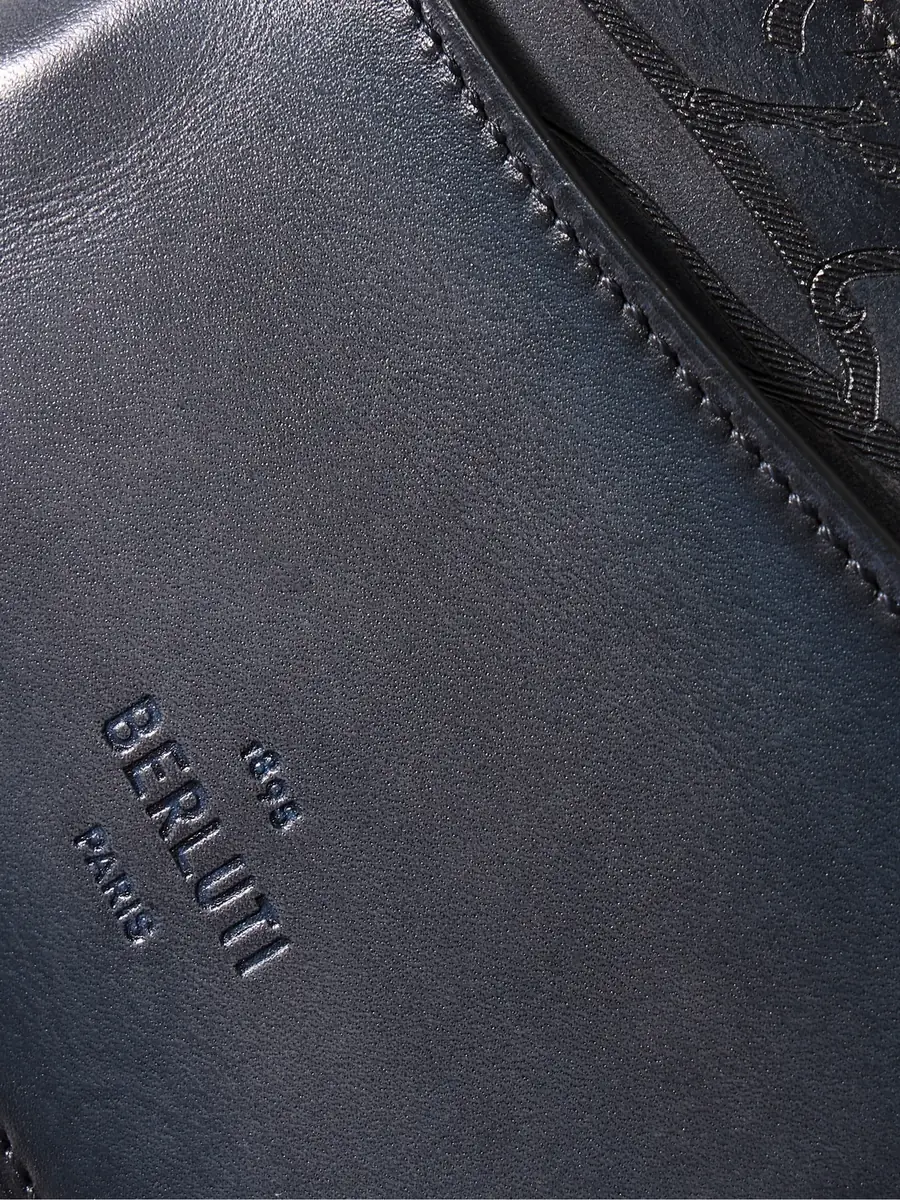 Berluti Makore Neo Scritto Venezia Leather Billfold Wallet - Men | Thumbnail 3 Berluti Makore Neo Scritto Venezia Leather Billfold Wallet - Men | Thumbnail 3