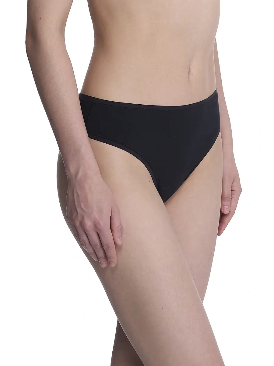 Natori Women's Bliss Bare Cotton Thong | Thumbnail 2 Natori Women's Bliss Bare Cotton Thong | Thumbnail 2