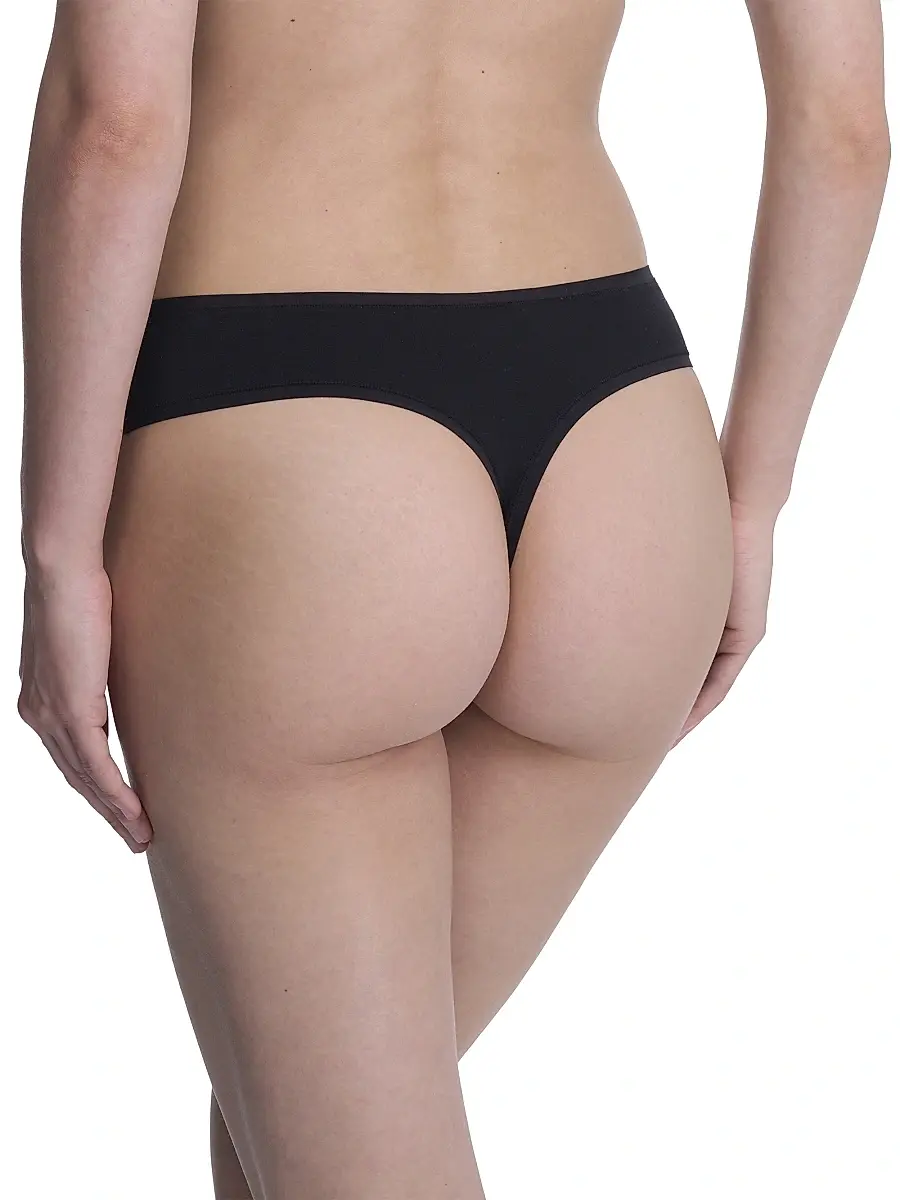 Natori Women's Bliss Bare Cotton Thong | Thumbnail 3 Natori Women's Bliss Bare Cotton Thong | Thumbnail 3