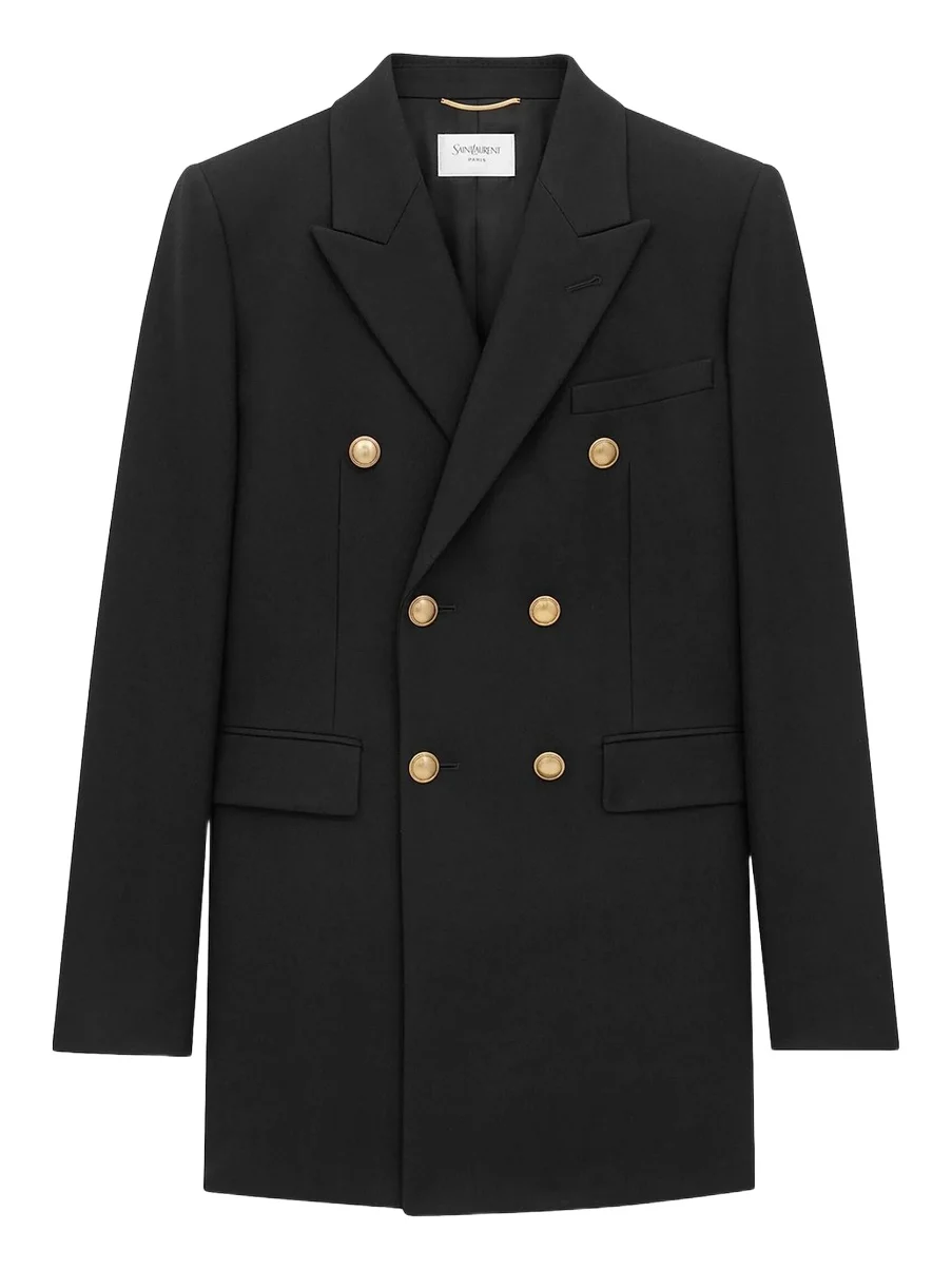 Women's Jacket in Wool Gabardine - Noir Women's Jacket in Wool Gabardine - Noir