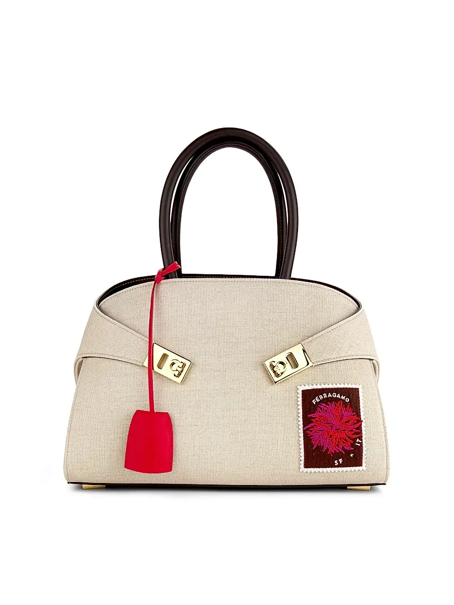 Women's Hug Canvas Handbag - Naturale Women's Hug Canvas Handbag - Naturale