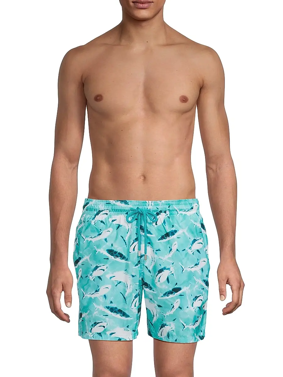 Vilebrequin Men's Requins Shark Swim Shorts | Thumbnail 3 Vilebrequin Men's Requins Shark Swim Shorts | Thumbnail 3