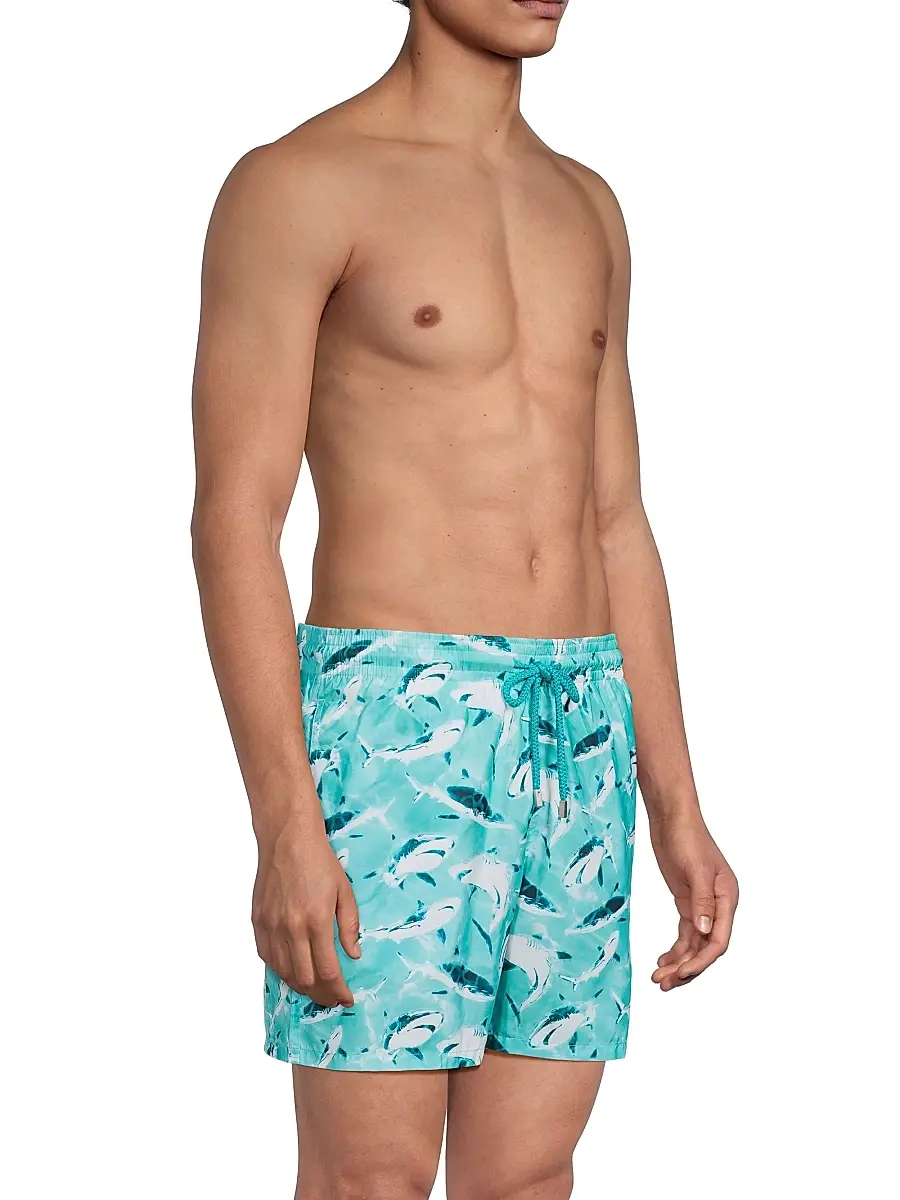 Vilebrequin Men's Requins Shark Swim Shorts | Thumbnail 4 Vilebrequin Men's Requins Shark Swim Shorts | Thumbnail 4