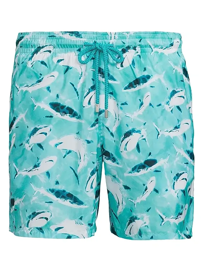 Vilebrequin Men's Requins Shark Swim Shorts