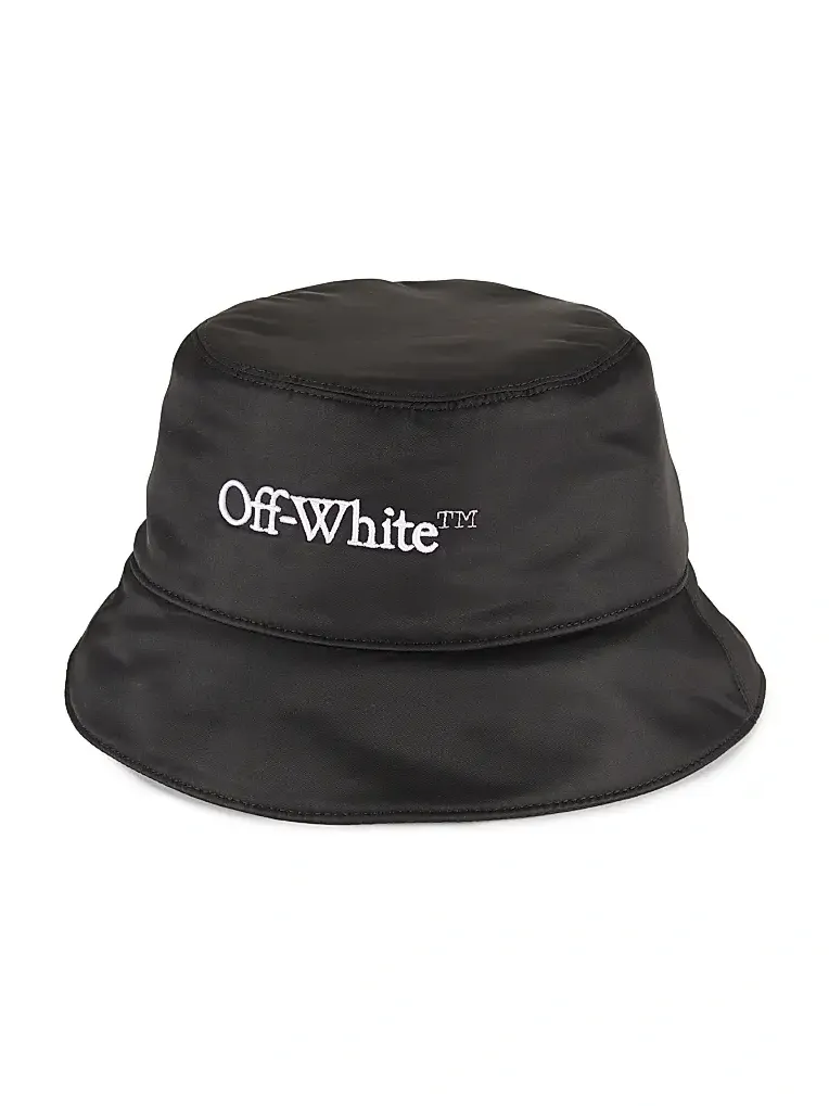 Off-White Men's Embroidered Logo Bucket Hat