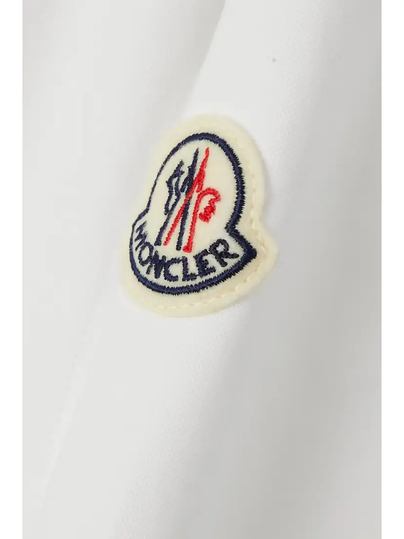 Moncler Cropped Cotton-poplin Shirt | Thumbnail 5
