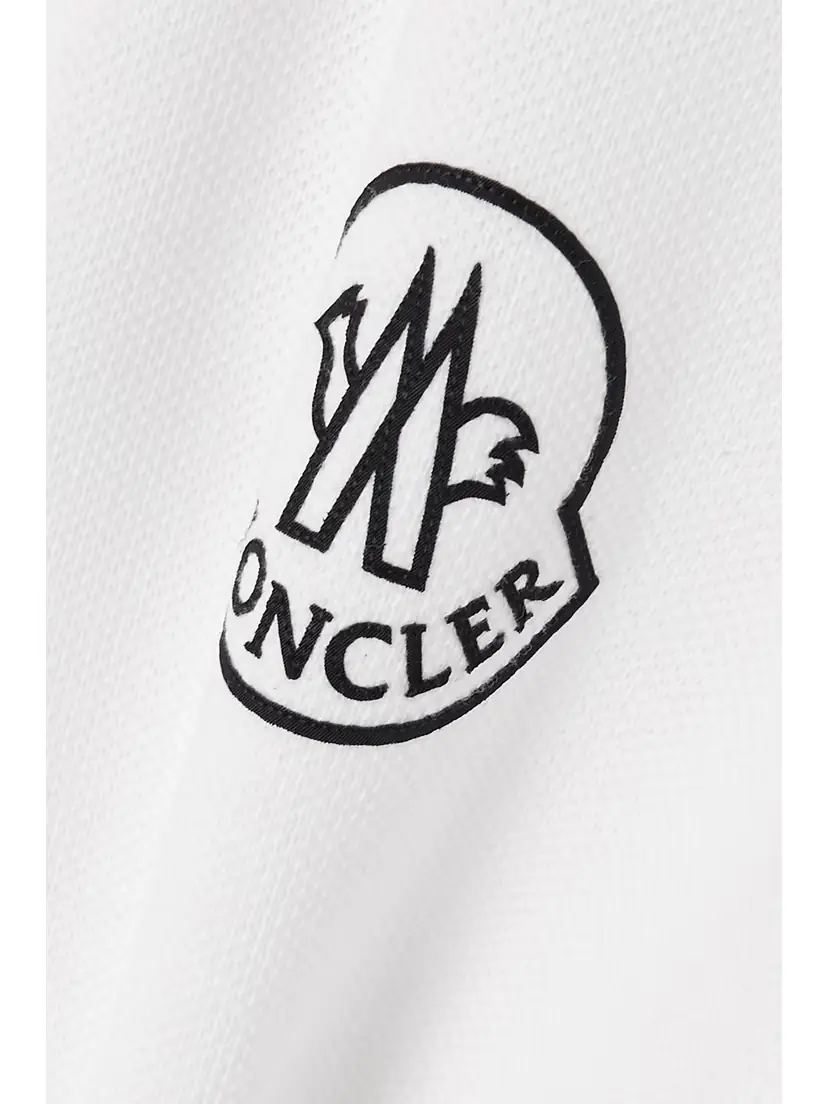 Moncler Appliquéd Cotton-piqué Polo Shirt | Thumbnail 5 Moncler Appliquéd Cotton-piqué Polo Shirt | Thumbnail 5