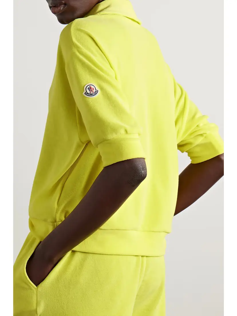 Moncler Cotton-blend Terry Polo Shirt | Thumbnail 3