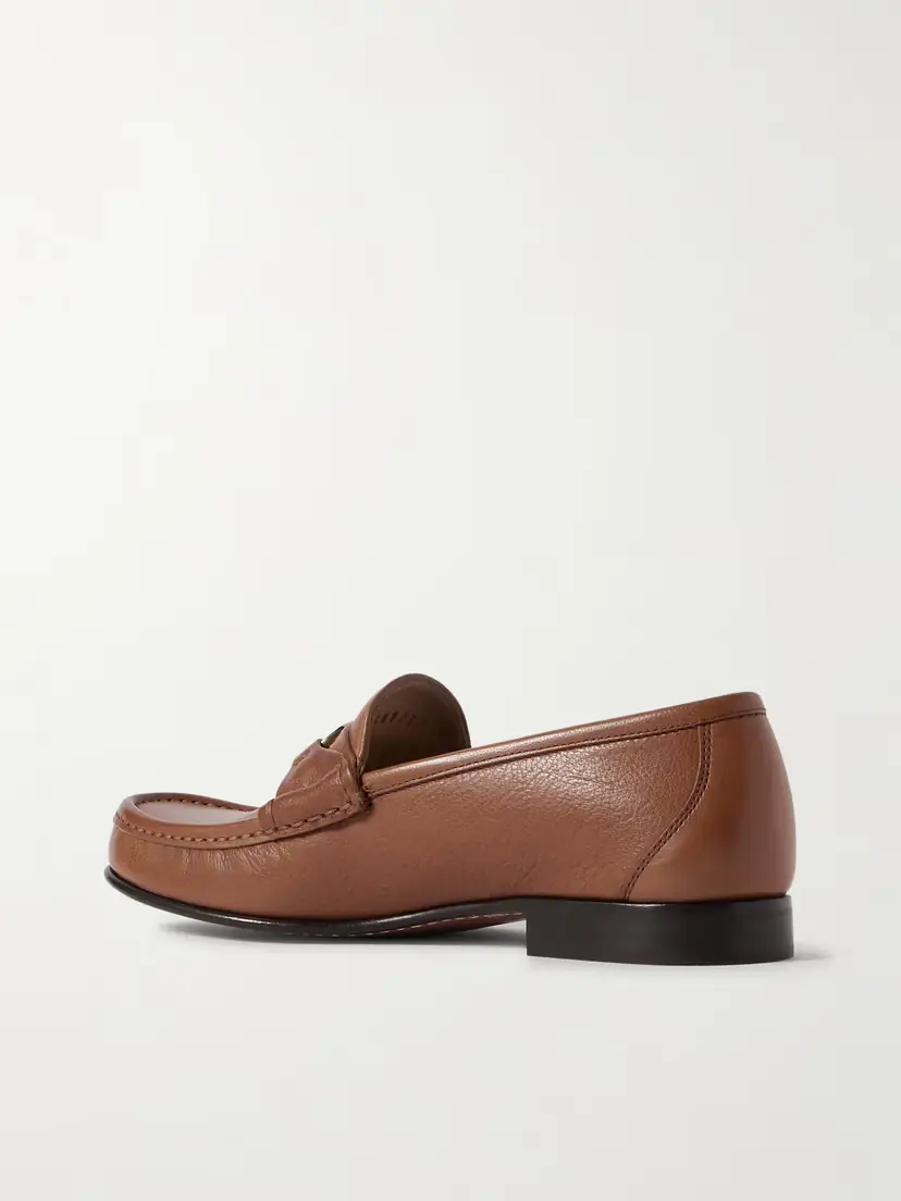 Valentino Garavani Vlogo Signature 20 Leather Loafers | Thumbnail 3
