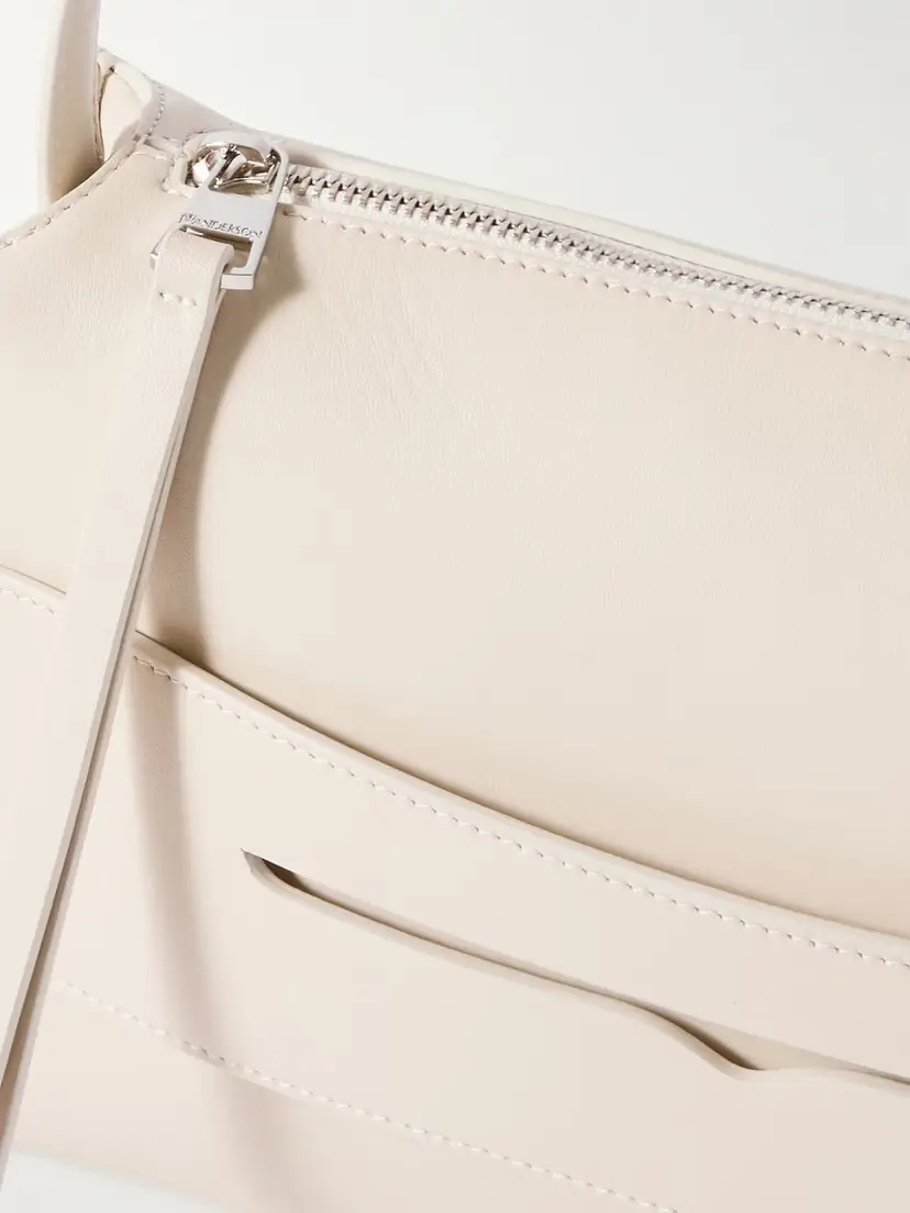 JW Anderson Loafer Embroidered Leather Shoulder Bag | Thumbnail 4 JW Anderson Loafer Embroidered Leather Shoulder Bag | Thumbnail 4