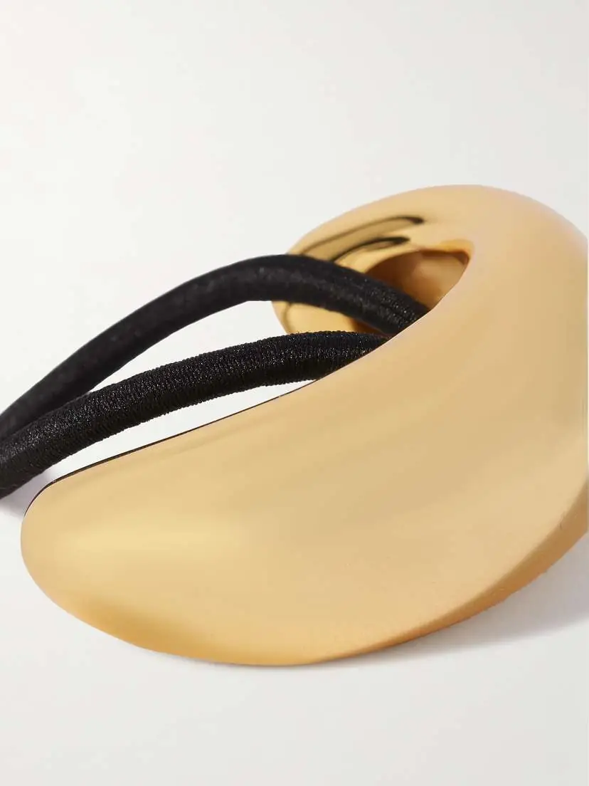LIÉ STUDIO The Thea Gold-plated Hair Tie | Thumbnail 3