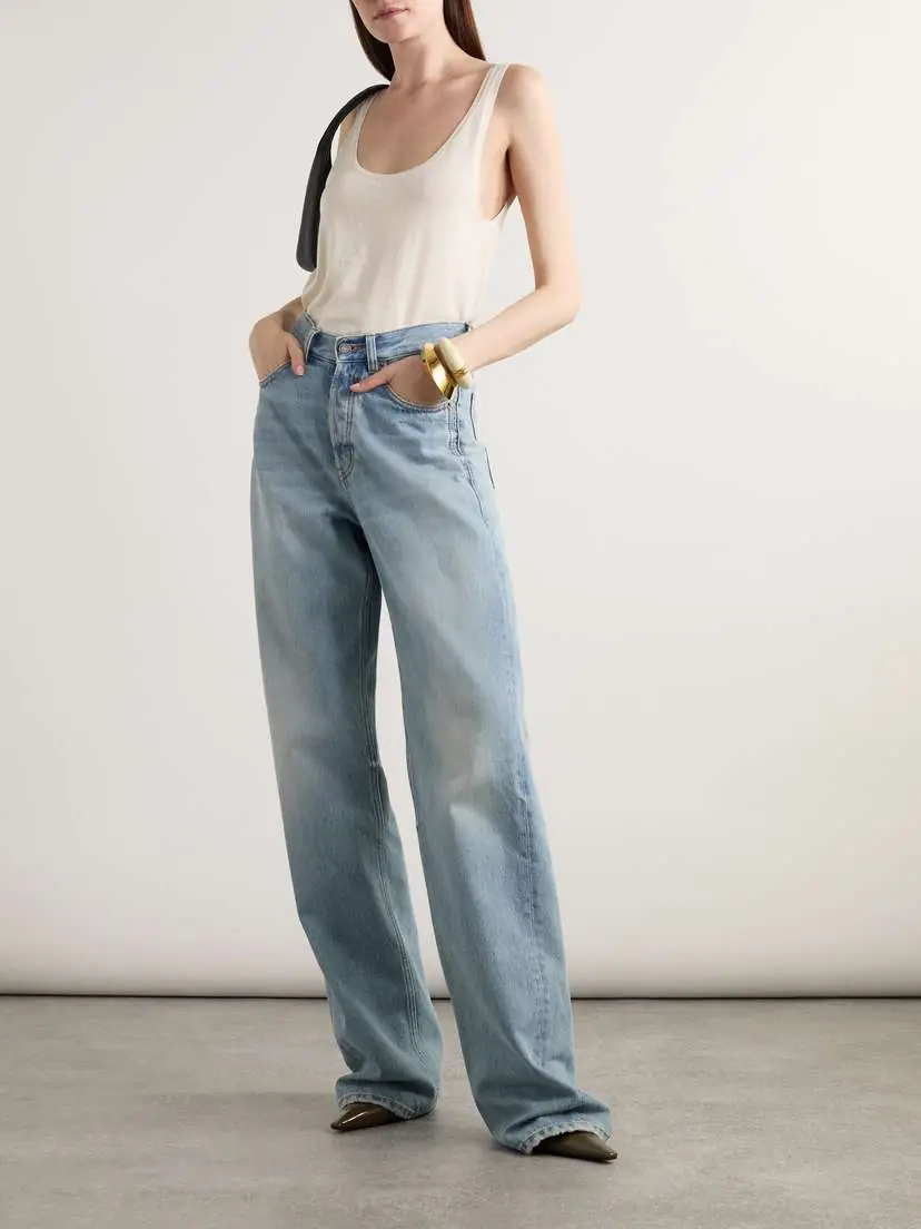 Saint Laurent High-rise Wide-leg Jeans | Thumbnail 2