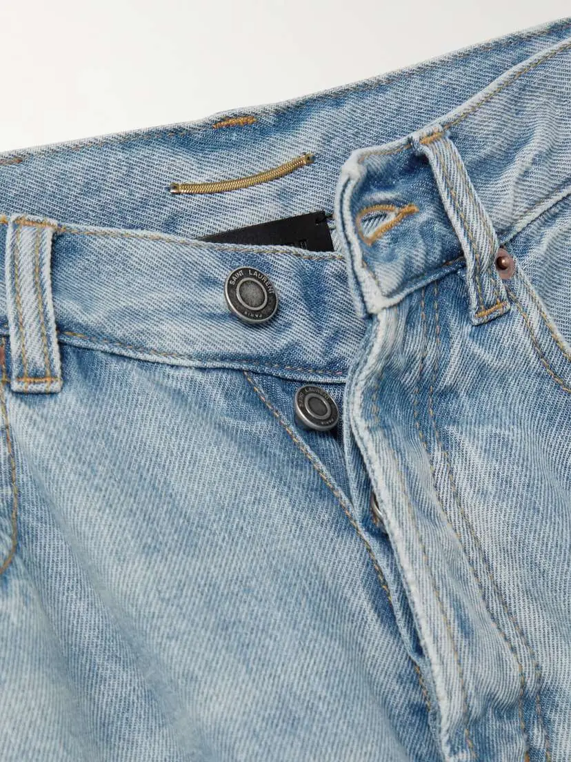 Saint Laurent High-rise Wide-leg Jeans | Thumbnail 5