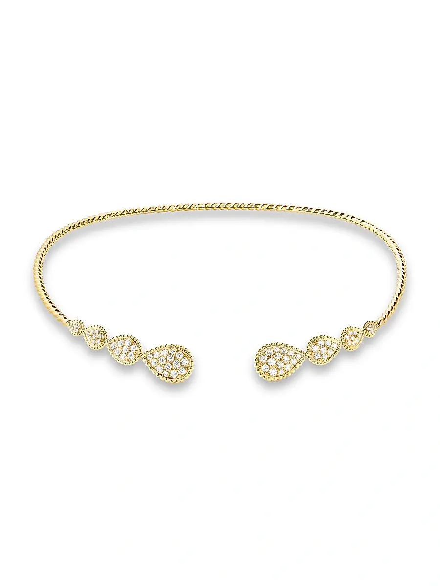 Women's Serpent Bohème 18K Yellow Gold & Diamond Choker Necklace Women's Serpent Bohème 18K Yellow Gold & Diamond Choker Necklace
