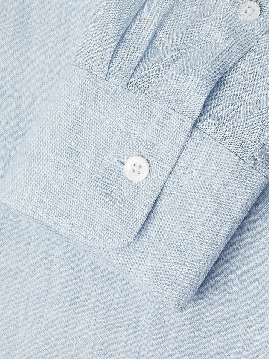 Canali Men's Linen Sport Shirt | Thumbnail 6