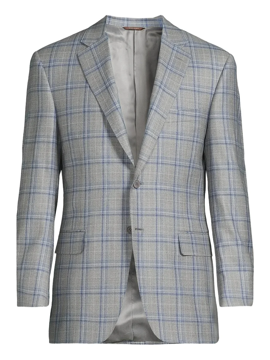 Men's Plaid Wool Sportcoat Men's Plaid Wool Sportcoat