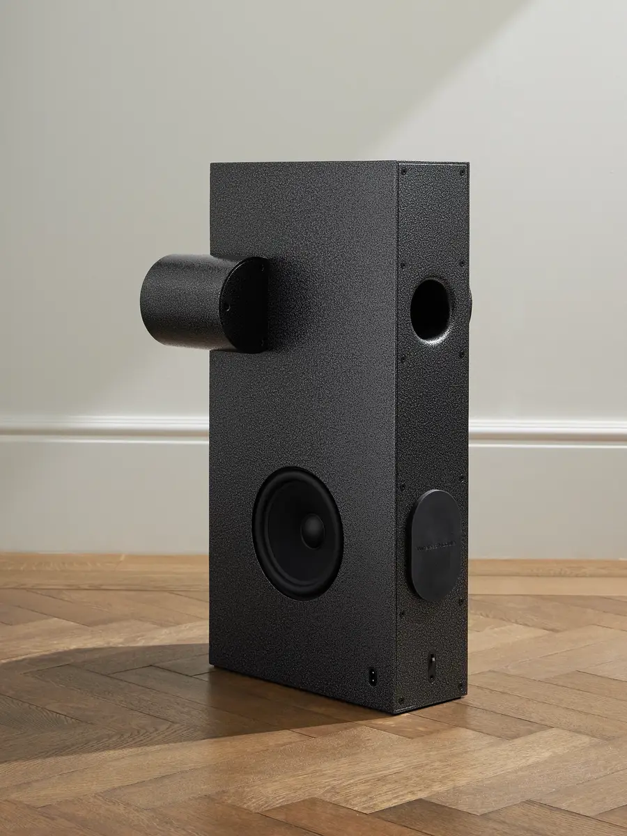 TRANSPARENT SPEAKER Brutalist Recycled-Aluminium Speaker - Men | Thumbnail 3 TRANSPARENT SPEAKER Brutalist Recycled-Aluminium Speaker - Men | Thumbnail 3
