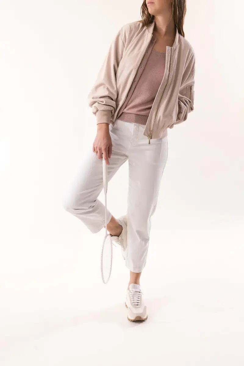 ELEVENTY Cropped Jean - White | Thumbnail 2