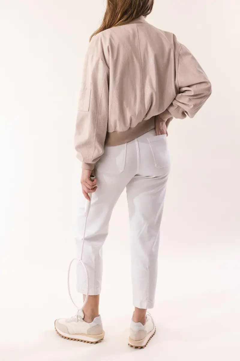 ELEVENTY Cropped Jean - White | Thumbnail 3