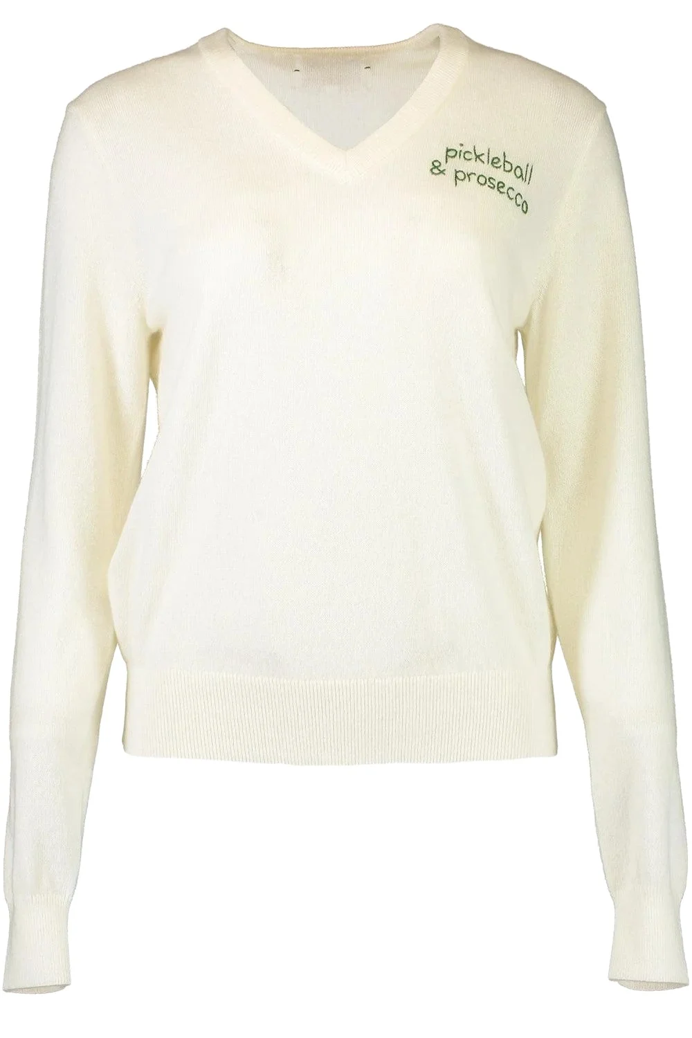 LINGUA FRANCA Pickleball And Prosecco Crewneck