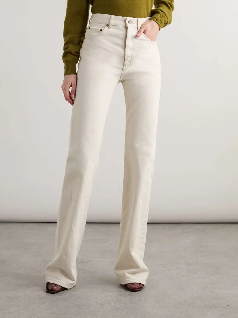 Saint Laurent High-rise Bootcut Jeans | Thumbnail 3