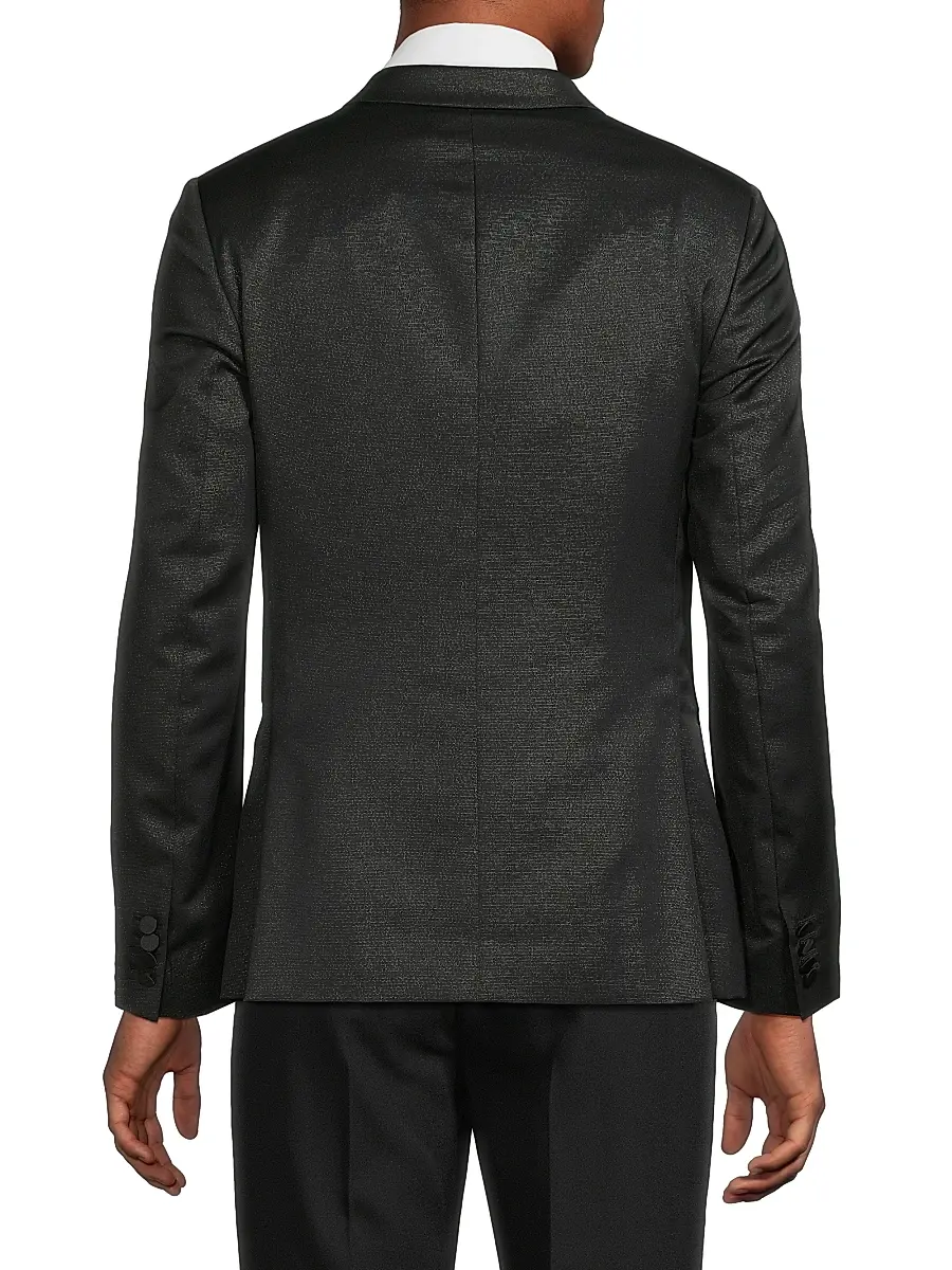 Paul Smith Men's Metallic Woven Dinner Jacket | Thumbnail 5 Paul Smith Men's Metallic Woven Dinner Jacket | Thumbnail 5