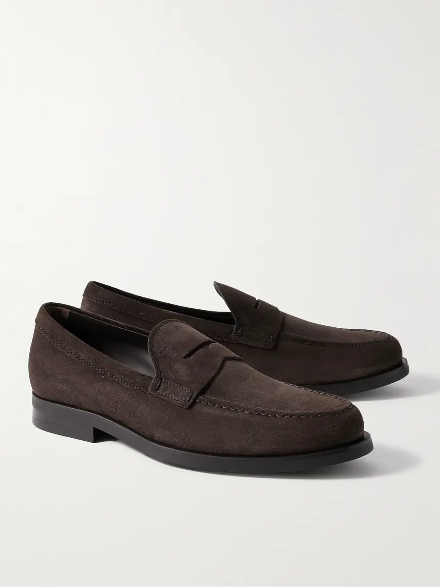 Tod's Suede Loafers - Men | Thumbnail 4 Tod's Suede Loafers - Men | Thumbnail 4
