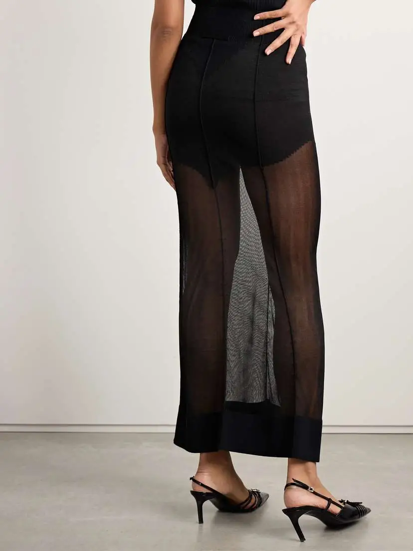Jean Paul Gaultier Knitted Maxi Skirt | Thumbnail 3 Jean Paul Gaultier Knitted Maxi Skirt | Thumbnail 3