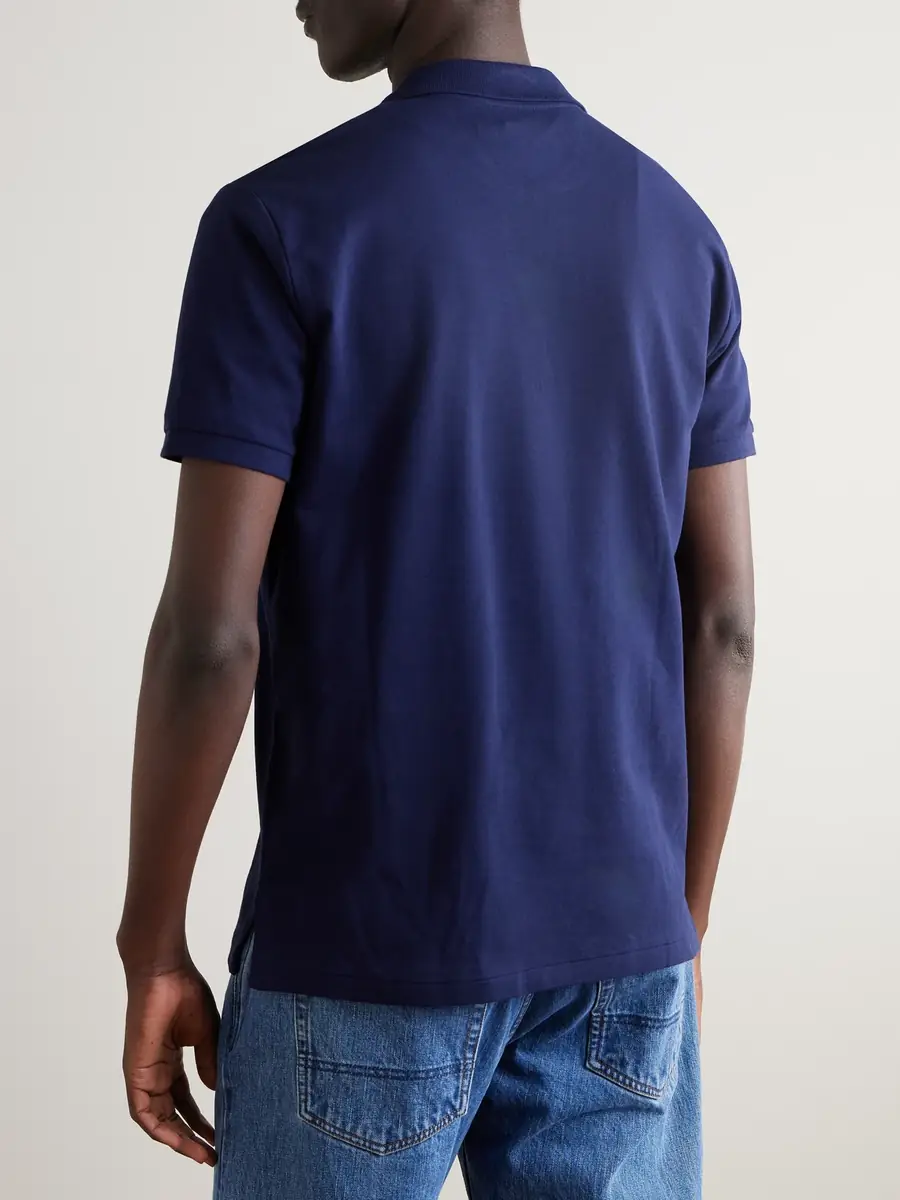 Polo Ralph Lauren Logo-Embroidered Cotton-Blend Piqué Polo Shirt - Men | Thumbnail 3