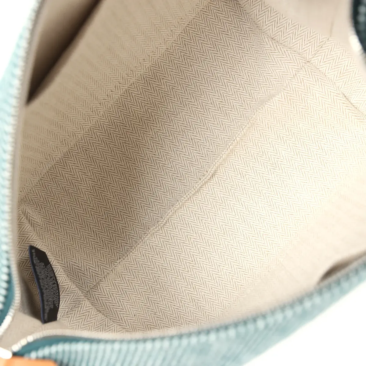 HERMÈS Hermes Bride-A-Brac Au Carre Case PM Vert Foret H Natte Canvas and Wool Palladium Hardware | Thumbnail 9 HERMÈS Hermes Bride-A-Brac Au Carre Case PM Vert Foret H Natte Canvas and Wool Palladium Hardware | Thumbnail 9