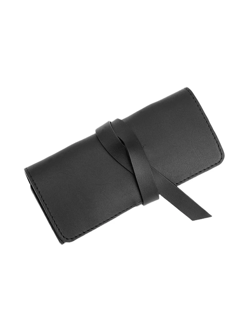Royce New York Leather Tech Accessory Cord Roll Organizer