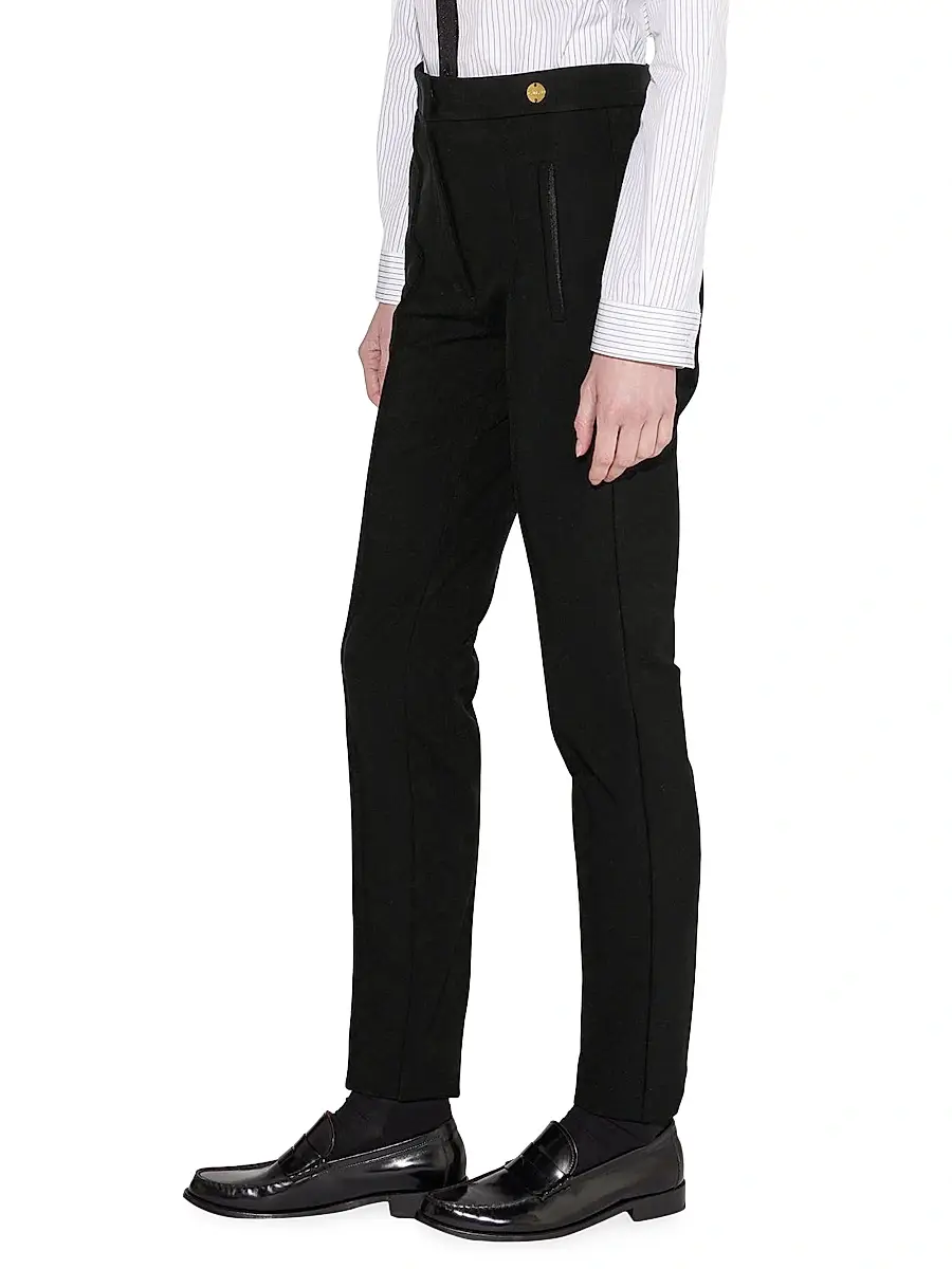 Callas Milano Women's Cortina Slim Leg Trousers W Zip Pockets - Black | Thumbnail 4 Callas Milano Women's Cortina Slim Leg Trousers W Zip Pockets - Black | Thumbnail 4