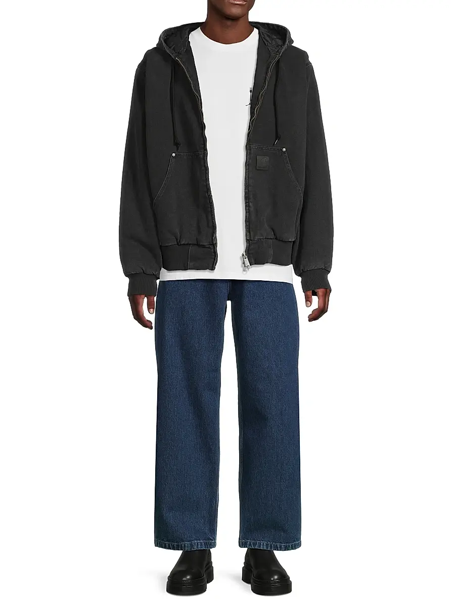 Carhartt WIP Men's Brandon Straight Mid-Rise Jeans | Thumbnail 2 Carhartt WIP Men's Brandon Straight Mid-Rise Jeans | Thumbnail 2