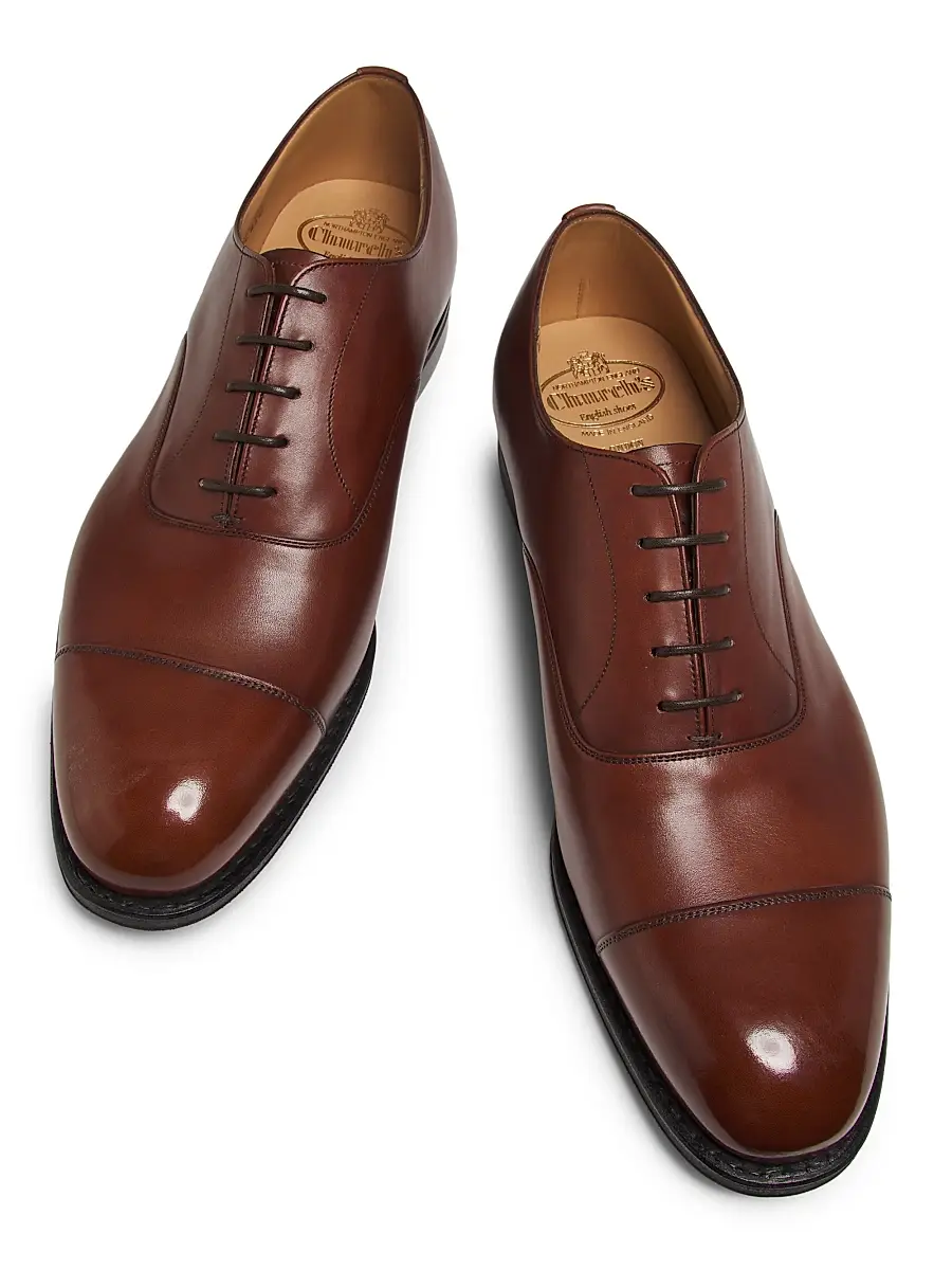 Church's Men's Consul R 2.0 5 Leather Cap-Toe Oxfords - Black | Thumbnail 10 Church's Men's Consul R 2.0 5 Leather Cap-Toe Oxfords - Black | Thumbnail 10
