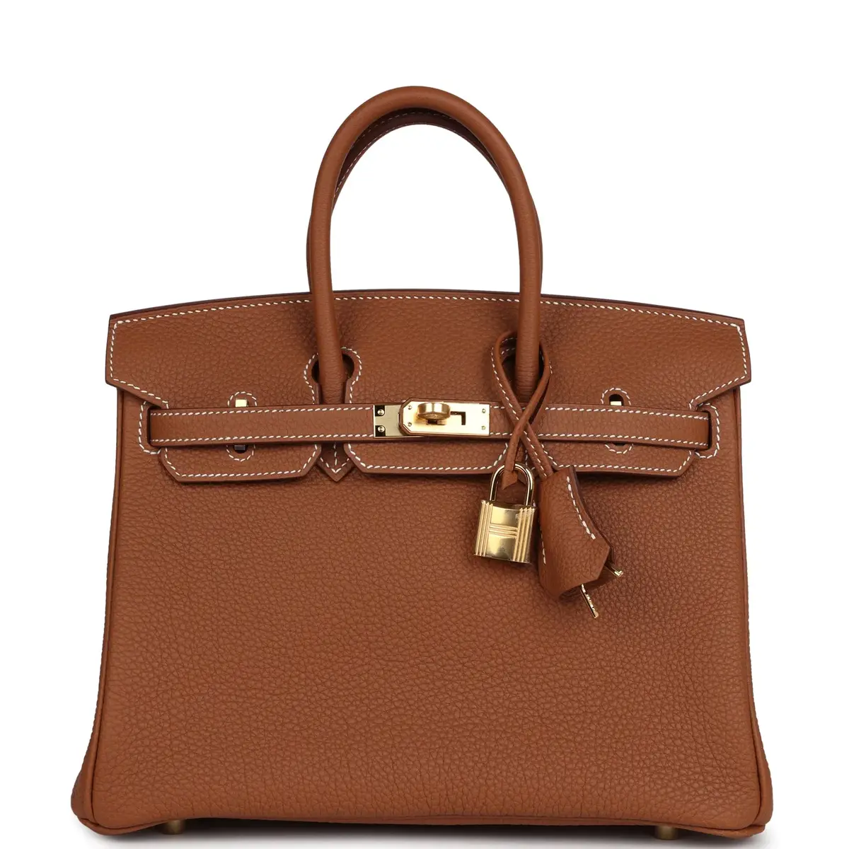 HERMÈS Hermes Birkin 25 Gold Togo Gold Hardware | Thumbnail 2 HERMÈS Hermes Birkin 25 Gold Togo Gold Hardware | Thumbnail 2