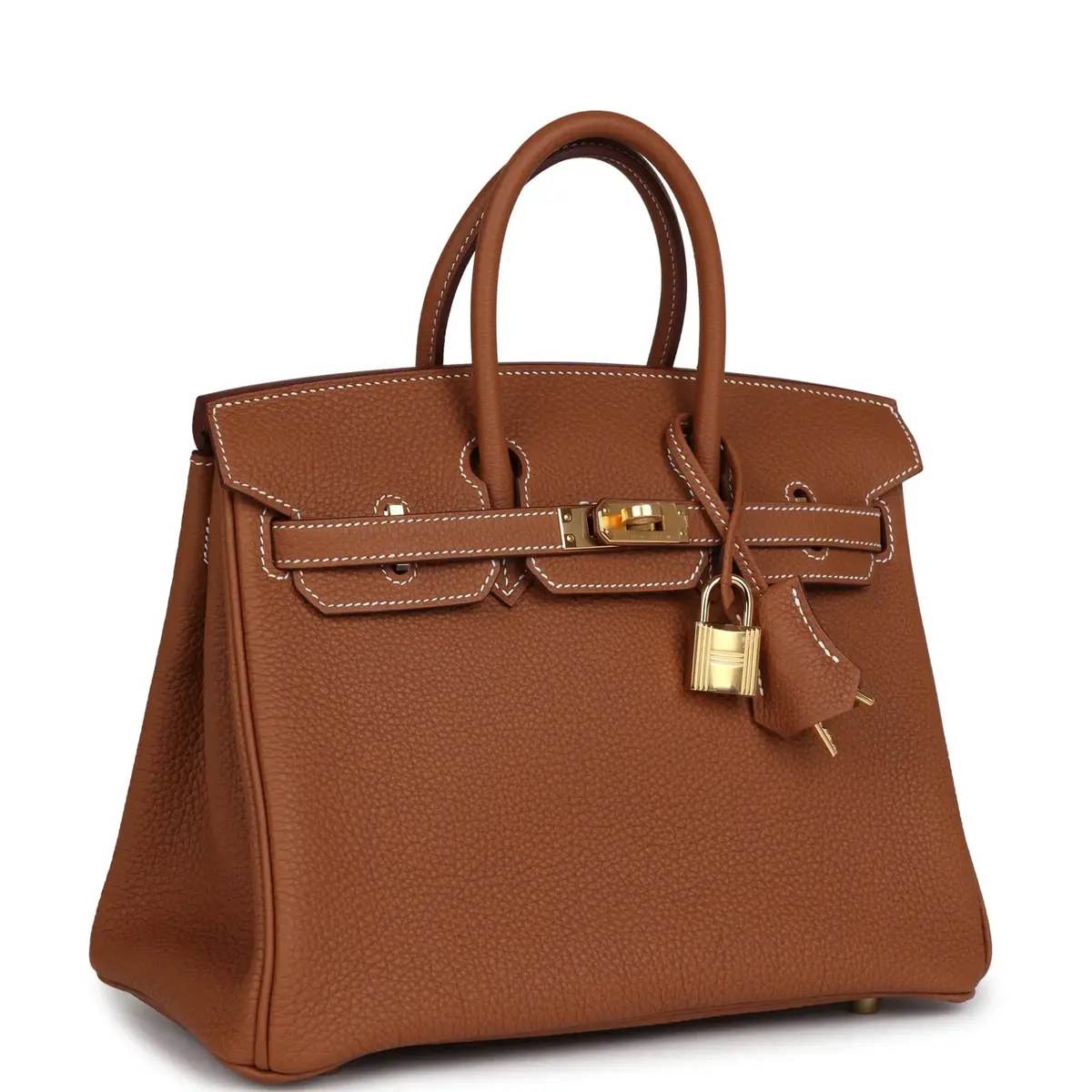 HERMÈS Hermes Birkin 25 Gold Togo Gold Hardware | Thumbnail 3 HERMÈS Hermes Birkin 25 Gold Togo Gold Hardware | Thumbnail 3