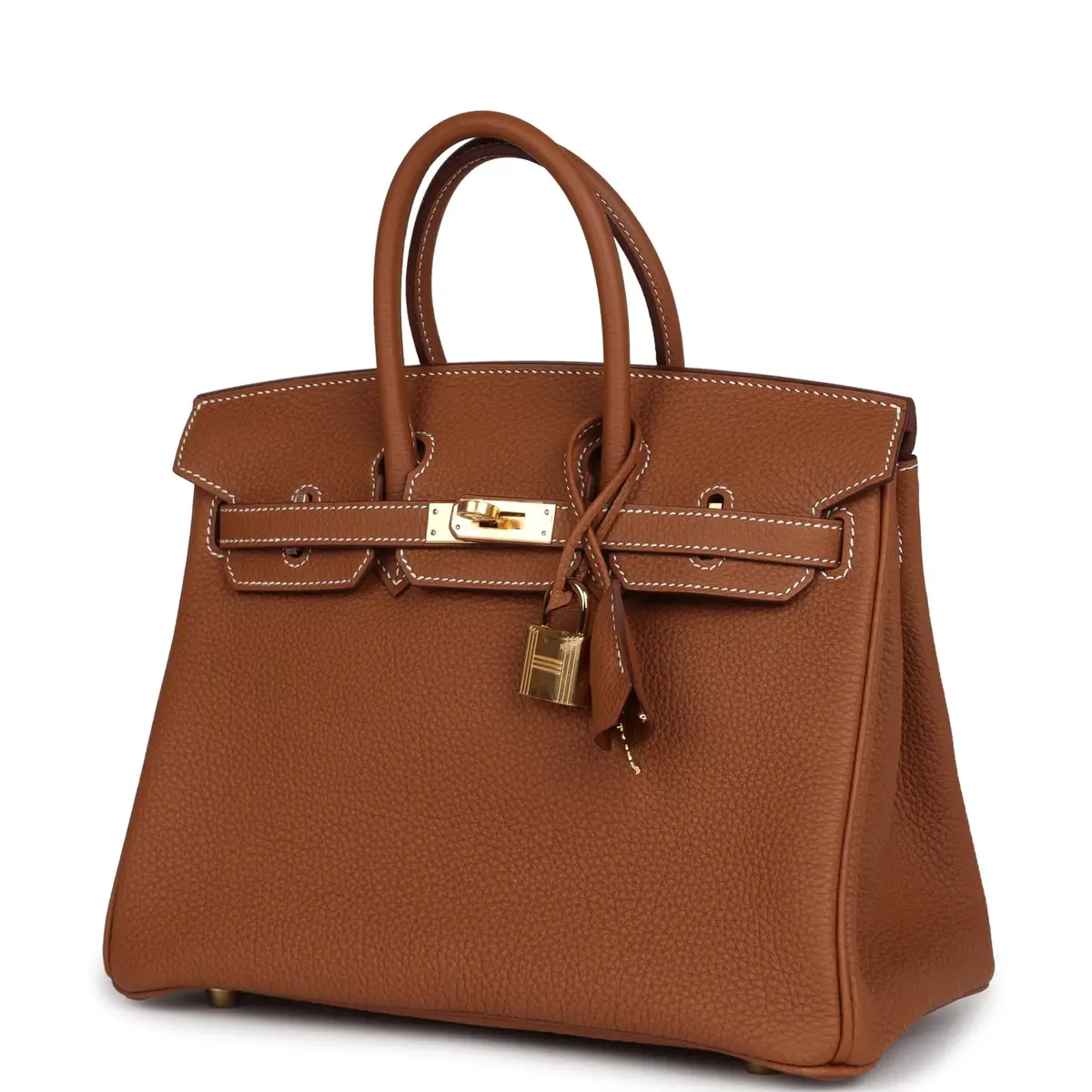 HERMÈS Hermes Birkin 25 Gold Togo Gold Hardware | Thumbnail 5 HERMÈS Hermes Birkin 25 Gold Togo Gold Hardware | Thumbnail 5