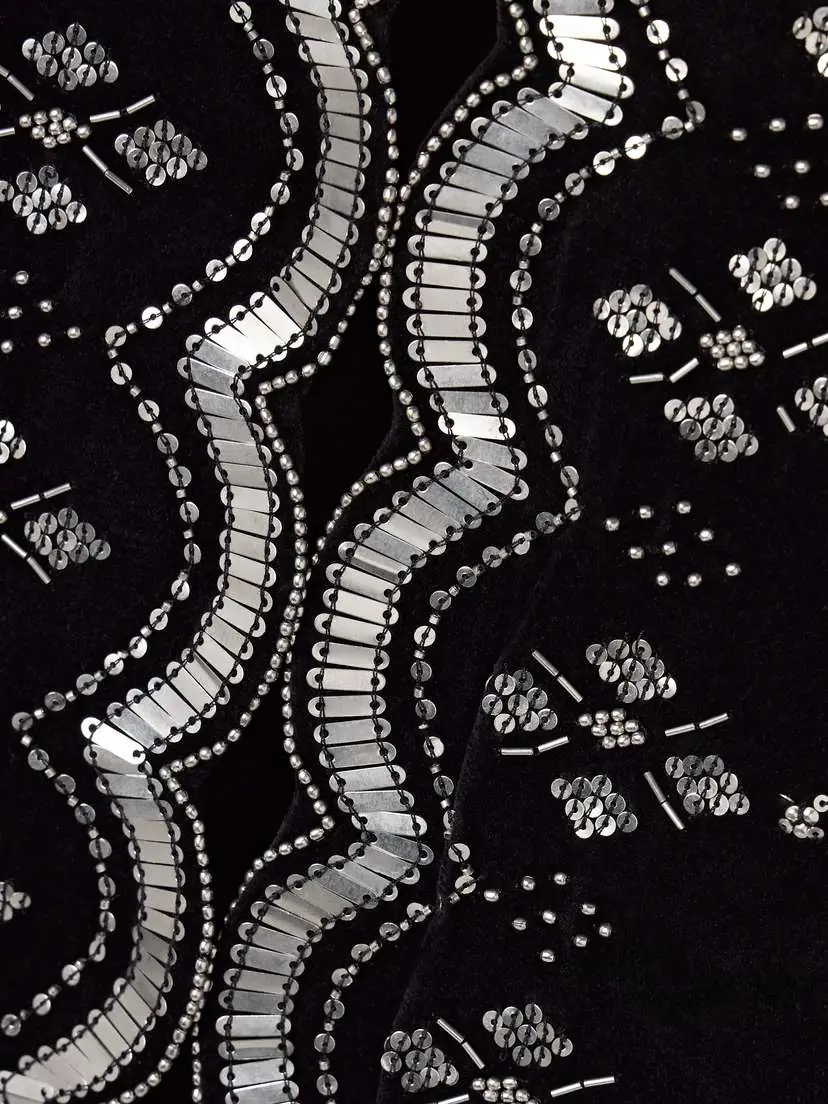 Isabel Marant Hady Embellished Cotton-velvet Jacket | Thumbnail 4