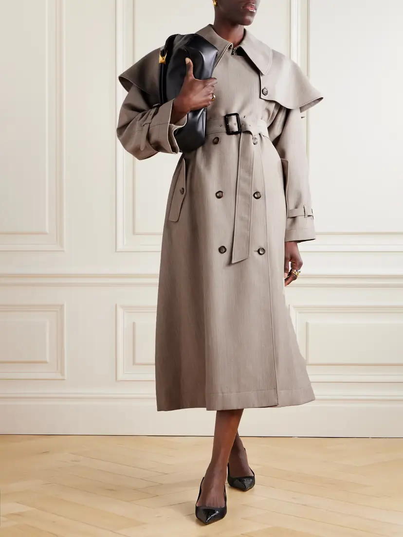 Altuzarra Billie Double-breasted Belted Wool Trench Coat | Thumbnail 2 Altuzarra Billie Double-breasted Belted Wool Trench Coat | Thumbnail 2