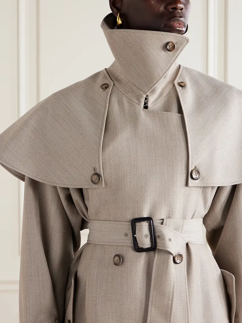 Altuzarra Billie Double-breasted Belted Wool Trench Coat | Thumbnail 5 Altuzarra Billie Double-breasted Belted Wool Trench Coat | Thumbnail 5