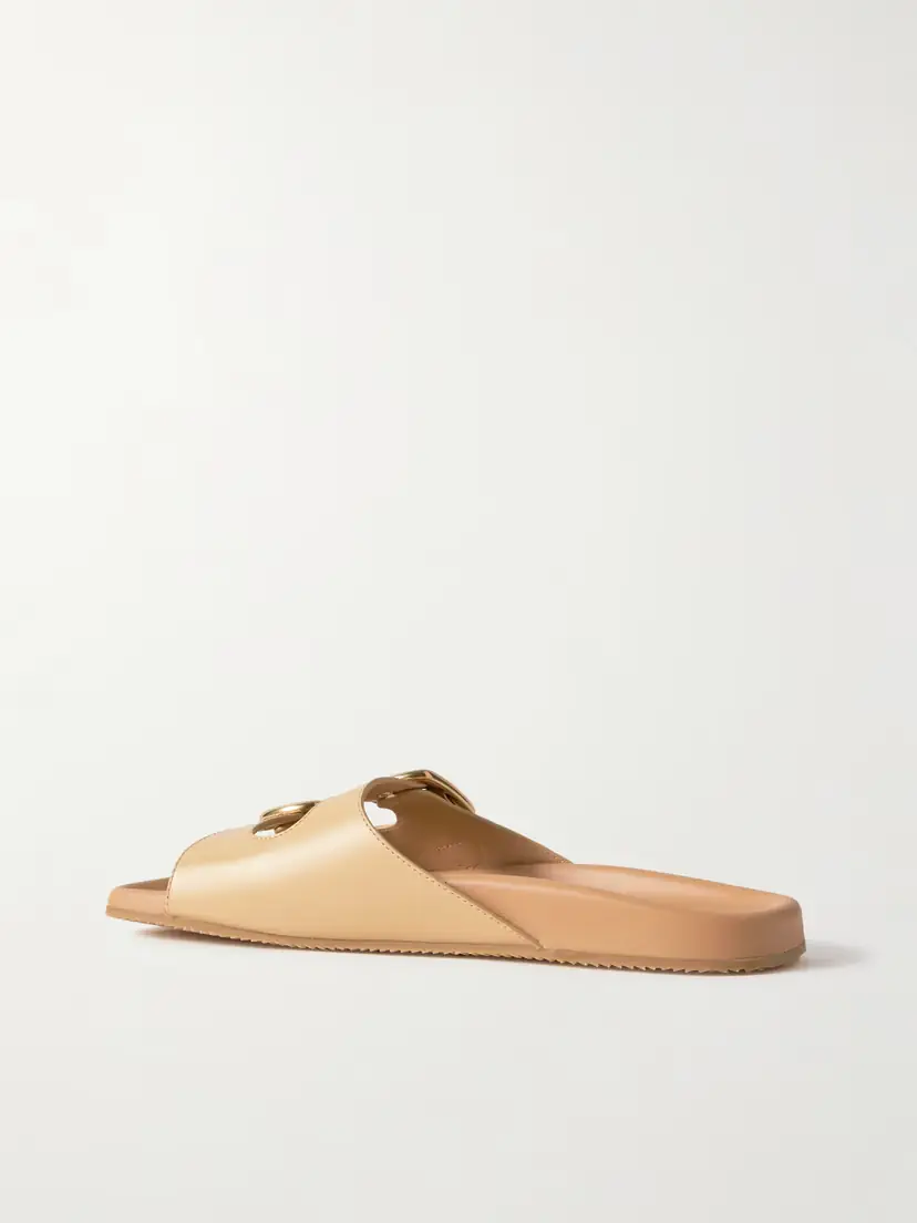 Chloé Buckled Leather Sandals | Thumbnail 3
