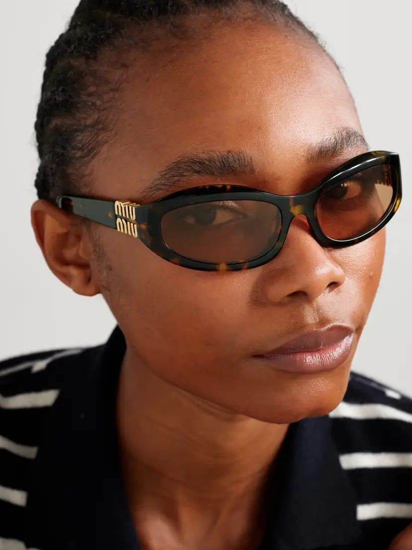 Miu Miu Eyewear Glimpse D-frame Acetate Sunglasses | Thumbnail 2