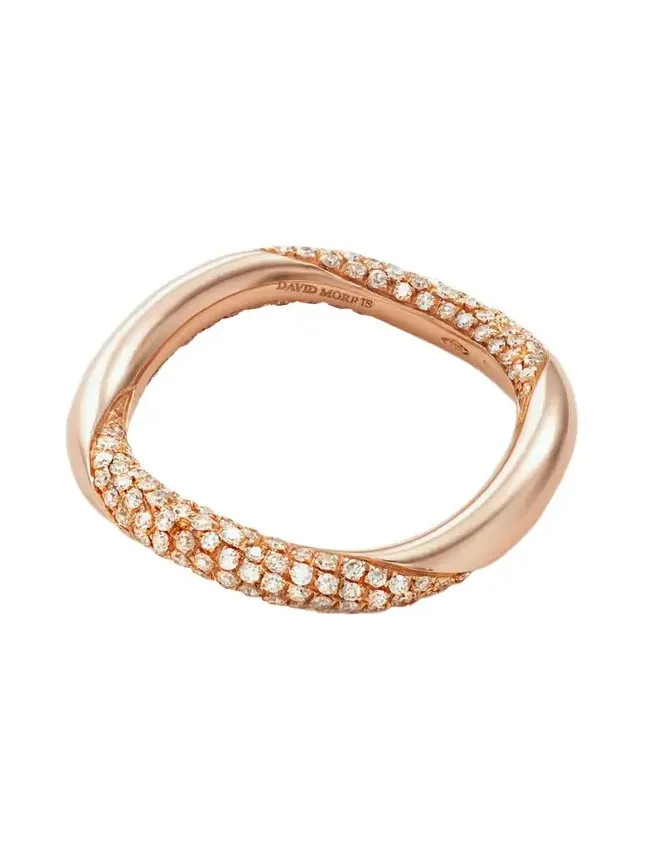 Wave 18-karat Rose Gold Diamond Ring Wave 18-karat Rose Gold Diamond Ring
