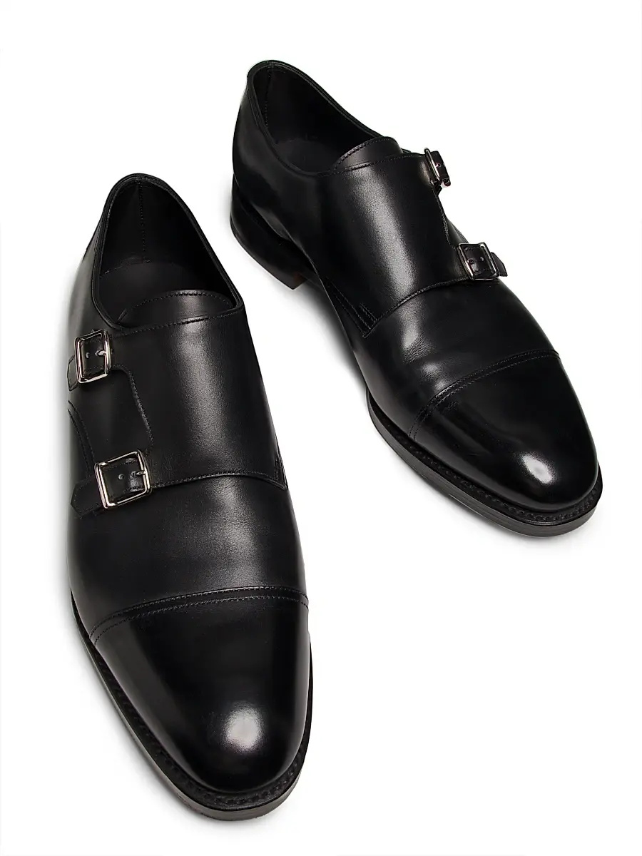 John Lobb Men's William Double-Buckle Monk Shoes | Thumbnail 3 John Lobb Men's William Double-Buckle Monk Shoes | Thumbnail 3