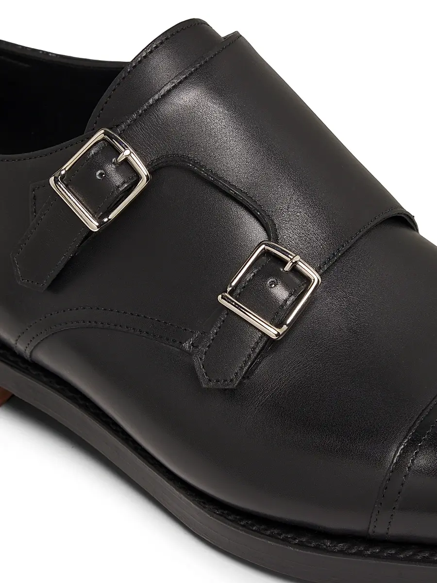 John Lobb Men's William Double-Buckle Monk Shoes | Thumbnail 4 John Lobb Men's William Double-Buckle Monk Shoes | Thumbnail 4