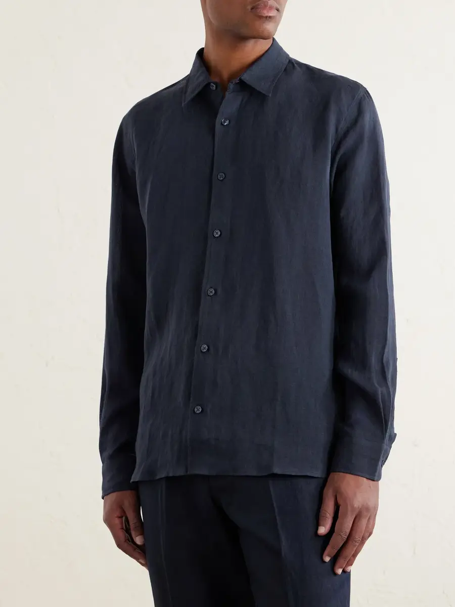 Orlebar Brown Justin Linen Shirt - Men | Thumbnail 3 Orlebar Brown Justin Linen Shirt - Men | Thumbnail 3